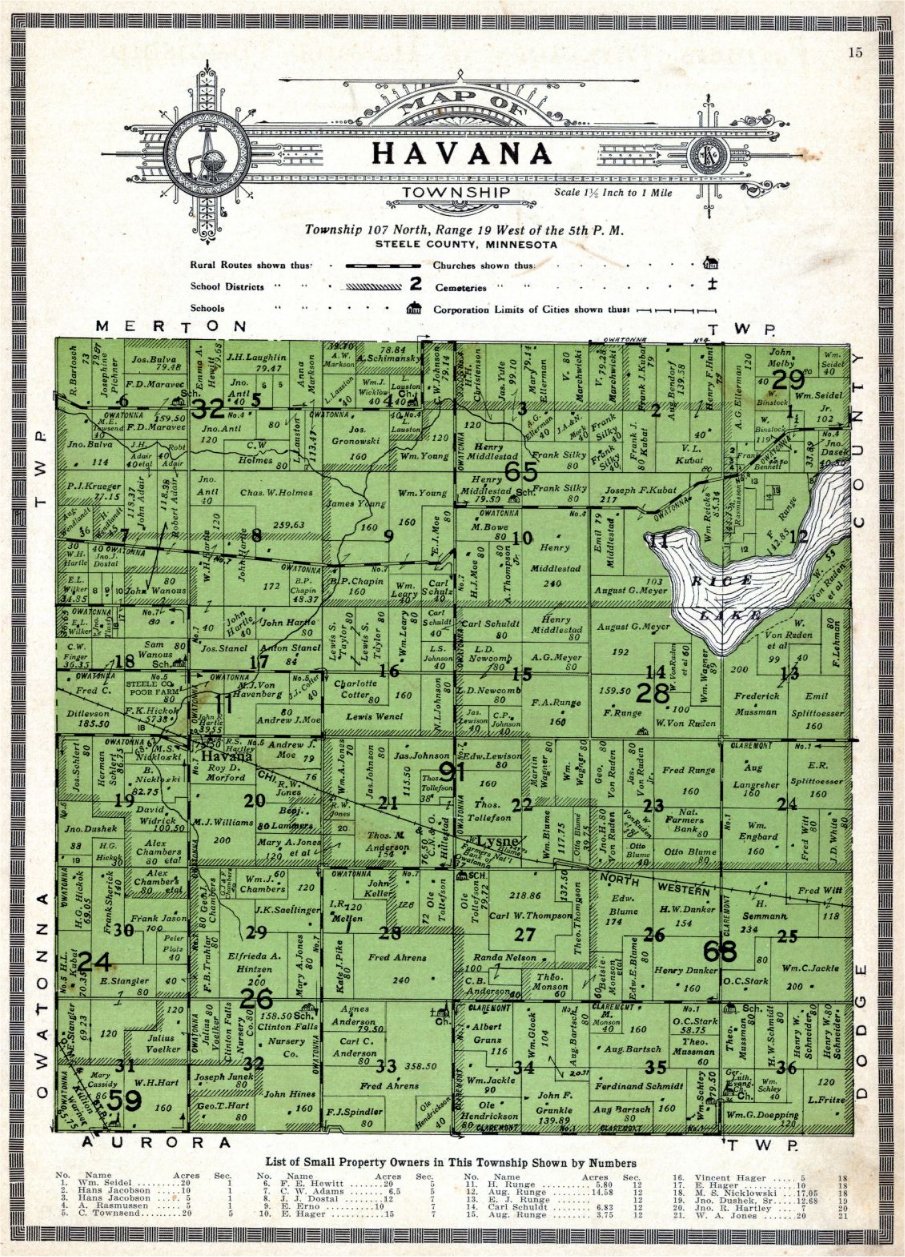 Steele County 1914