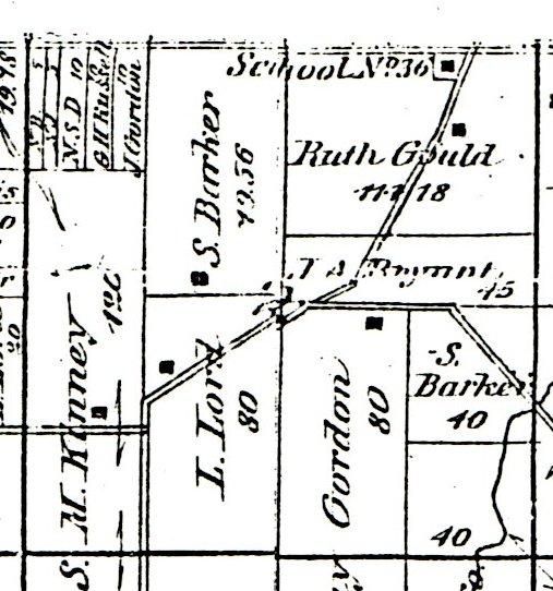 1879 Lemond Township Plat