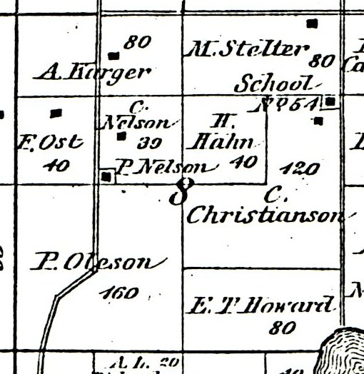 1879 Lemond Township Plat