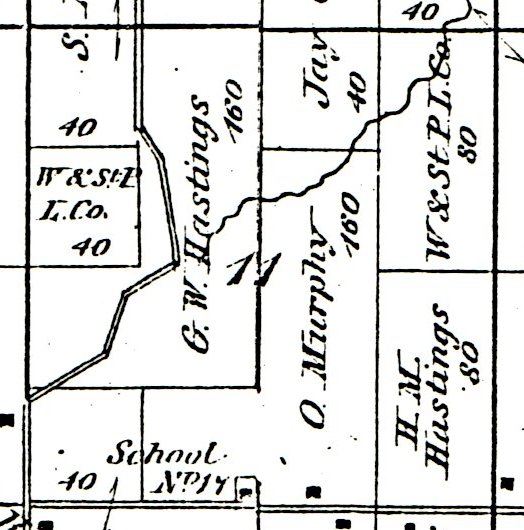 1879 Lemond Township Plat