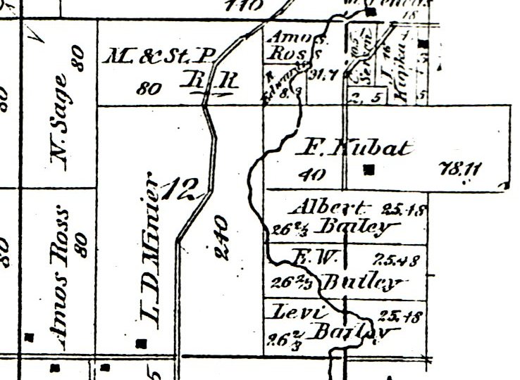 1879 Lemond Township Plat
