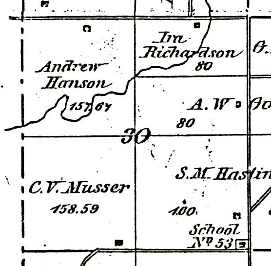 1879 Lemond Township Plat